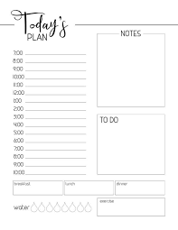 We're on a mission to get you organized! Pin By The Simple One On Printables In 2021 Daily Planner Pages Daily Planner Printables Free Daily Planner Template