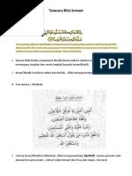 Khatib memulai khutbahnya yang kedua dengan hamdalah dan pujian kepadanya. Tatacara Bilal Jumaat