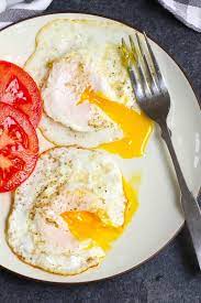 Easy Over-Medium Eggs