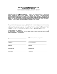 The law does not require parents to include additional letters from pastors or friends supporting their beliefs; 2016 2021 Form Nc Religious Exemption Fill Online Printable Fillable Blank Pdffiller