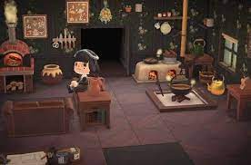 Animal Crossing New Horizons Witchy Kitchen Living Room New Animal Crossing Animal Crossing Animal Crossing Game