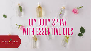 Essential oil room sprays are made by simply combining the right amount of each ingredient in the you can play around with small spray bottles to determine how much water, vodka/witch hazel, and the essential oil room sprays final touch. Diy Body Spray With Essential Oils Young Living Essential Oils Youtube