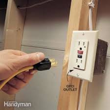 Gfci Plug Receptacle How To Install Gfci Outlets Diy Electrical Electrical Projects Gfci Plug