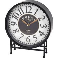 We may earn commission on some of the items you choo. Tischuhr Metall Standuhr O 32 Cm Home Styling Collection Emako