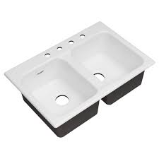 American standard edgewater zero radius dual mount stainless steel 25 in. Amazon Com American Standard Kitchen Sinks