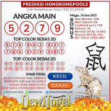 Togel Wap Prediksi Hongkongpools Minggu 14 Juni 2020 Di 2020 Minggu 10 September Buku