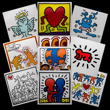 Pop shop (tv) keith haring. Keith Haring 10 Postcards N 1