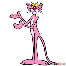 Pink panther — think before you pink. Pink Panther Archives Sketchok