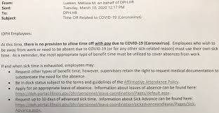 Beware checks with payment in full, full and final settlement or similar language is written in the memo field or endorsement area. Capitol Fax Com Your Illinois News Radar Updated X1 Pritzker Administration Walks It Back Idph To Employees No Paid Time Off If You Get Covid 19