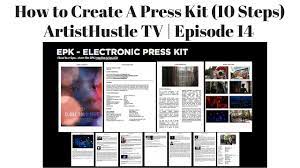 Maybe you would like to learn more about one of these? How To Create A Press Kit For Musicians Artisthustle Tv Episode 14 Youtube