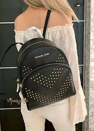 Sign up for updates from michael kors. Michael Kors Abbey Medium Studded Backpack Leather Black 159 95 Picclick