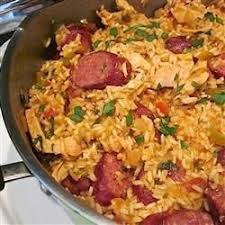 Blizzard Sausage Jambalaya Recipe Allrecipes Com Jambalaya Recipe Easy Chicken And Sausage Jambalaya Recipes