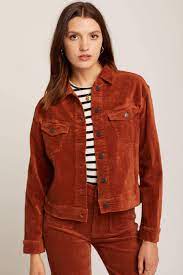 Rust Edinburgh Jacket Jackets Statement Jacket Red Leather Jacket