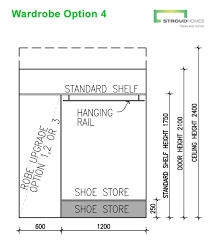 Komplement clothes rail, white, 100 cm. Wardrobe Rail Height Wardobe Pedia