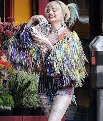 Harley Quinn Birds Of Prey Caution Tape Jacket Pin On New Arrival