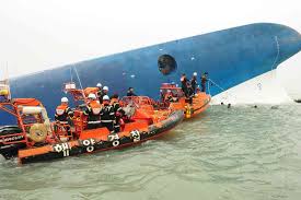 hundreds missing after ferry sinks off