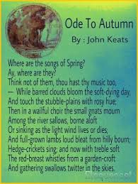 Ode To Autumn By John Keats Keats Quotes John Keats Romantic Revival