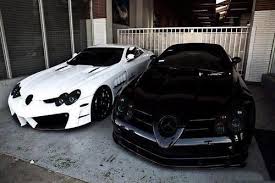 Mercedes Slr Black And White For Her And Me Mercedes Slr Super Cars Fancy Cars