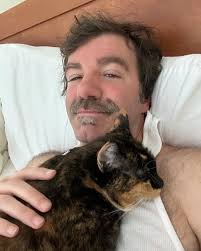 We wake up each day and feel like we have to prove ourselves. With her,  that just means being still.” What do your pets do for your headspace?  Casual Cat wants to