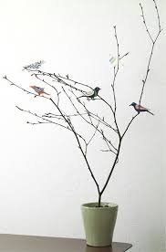 Bird On Tree Branch Tree Branch Birds Pot Decor Decoration Style Urban Family Tree Craft Tree Branch Decor Bird Tree