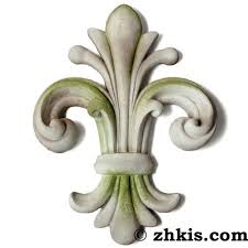Large Fleur De Lis Wall Decoration Garden Wall Plaque Medallion Wall Decor Wall Sculptures