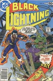 Black lightning is also a member of the justice league, and is known for his incredible intelligence, that when lex luthor became president, black lightning served as his secretary of education. Black Lightning Volume Comic Vine