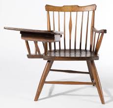 Chair Oak Yellow Pine And Poplar The Shaped Tablet Crest Rail With Incised Decoration At Center Over A Seven Spindle Southern Furniture Windsor Chair Chair