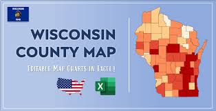 The density per square mile of land area values are derived by dividing the population (or housing unit) count by the land ares. Wisconsin County Map And Population List In Excel