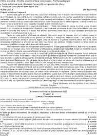 Subiecte bacalaureat • bac 2021. Bac 2021 Subiecte Limba RomanÄƒ Bacalaureat 2021 Profilurile Uman Si Real IatÄƒ Ce Au Avut De Rezolvat AbsolvenÅ£ii