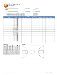 Shot Chart Basketball Printable Www Bedowntowndaytona Com