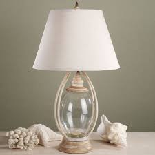 Sea Treasures Fillable Glass Table Lamp Contemporary Table Lamps Modern Table Lamp Modern Table Lamp Design