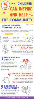 Ideas To Help The Community For Kids | Big Life Journal