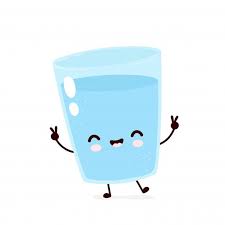 Cute Smiling Happy Water Glass Character Cute Drawings Cute Cartoon Drawings Cute Stickers
