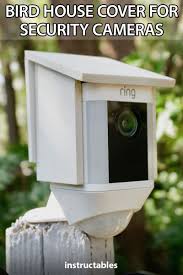Diy Bird House Cover For Security Camera Bird House Home Security Wireless Home Security Systems