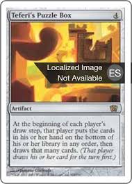 Find many great new & used options and get the best deals for teferi's puzzle box at the best online prices at ebay! Teferi S Puzzle Box Magic The Gathering Mtg Cards