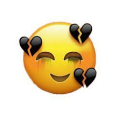 Fanartofkai In 2020 Broken Heart Emoji Emoji Wallpaper Iphone Black Heart Emoji