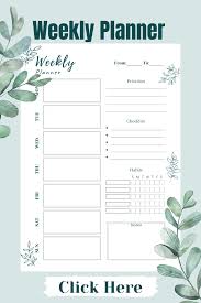 2020 2021 Weekly Planner Printable Undated Weekly Schedule Weekly Organizer Weekly Agenda Daily Planner Pages To Do List Pdf Download In 2020 Weekly Planner Template Weekly Planner Printable Templates Weekly Planner Free Printable