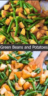 Green Beans And Potatoes Video Dinner Recipes Health Dinner Recipes Green Beans