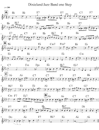 Dixieland Jazz Band One Step Sheet Music For Piano Solo Musescore Com
