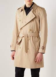 Er ist ein klassiker in der modebranche. Burberry Kensington Classic Fit Trenchcoat Beige De Bijenkorf