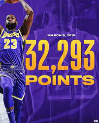 Lebron James Passes Michael Jordan On The All Time Scoring List Lebronjames Mj Lebron James Stats King Lebron James Lebron James Lakers
