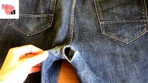 как зашить дырку на спортивных штанах чтобы не было видно Kak Zashit Dyrku Na Dzhinsah Mezhdu Nog Remont Dzhins Shtopka Dzhinsov Dzhinsy Podshivka Dzhinsov Shite