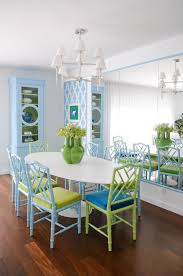 Get 5% in rewards with club o! Turquoise Bamboo Chairs Contemporary Dining Room Maria Barros