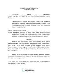 Mencabut surat kuasa nomor : 50 Contoh Surat Kuasa Yang Baik Dan Benar Terlengkap