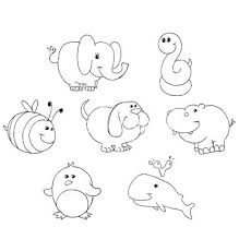 Outlined Animal Doodles Vector On Vectorstock Animal Doodles Doodle Illustration Doodle Art