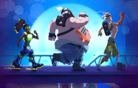 Three cartoon characters, Lúcio (Overwatch), Roadhog (Overwatch), Junkrat  (Overwatch), crossover HD wallpaper | Wallpaper Flare