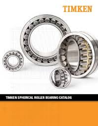 Timken Spherical Roller Bearing Catalog