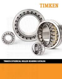 timken spherical roller bearing catalog