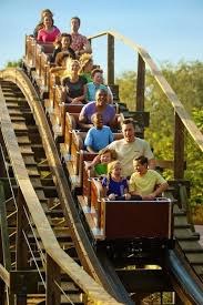 A Favorite Experience Among Families The Wooden Coaster Called Coastersaurus Winds Through A Pre Historic Land Legoland Florida Legoland Amusement Park Rides