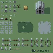 Running, jumping, etc.), and game backgrounds suited to every fancy. 16 16 Pixel Art Graveyard Tileset By Angrysnail Pixel Art Tutorial Pixel Art Games Pixel Art Characters